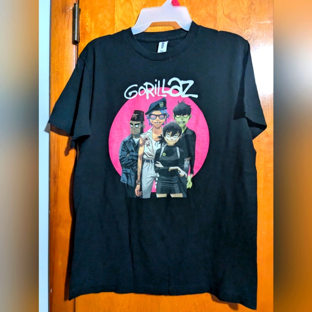 Gorillaz Humanz Mens Womens Unisex Graphic T-Shirt Digital Band Tour Tee Size M